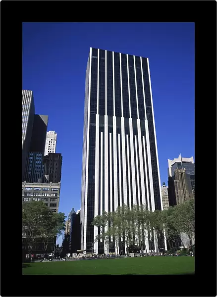 New York Telephone Company building overlooks Bryant