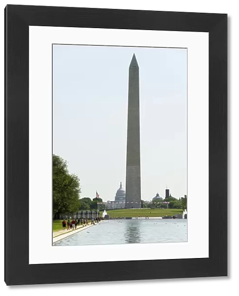 Washington Monument from the Lincoln Memorial, Washington D