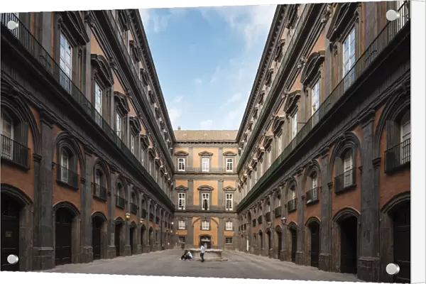Biblioteca Nazionale di Napoli Vittorio Emanuele III, Naples, Campania, Italy, Europe