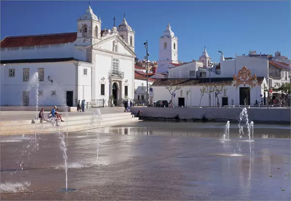 Santa Maria church, Lagos, Algarve, Portugal, Europe