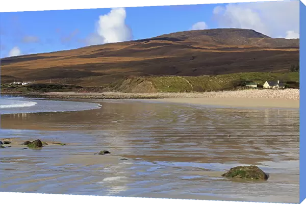 Mulranny Beach on Clew Bay, County Mayo, Connaught (Connacht), Republic of Ireland