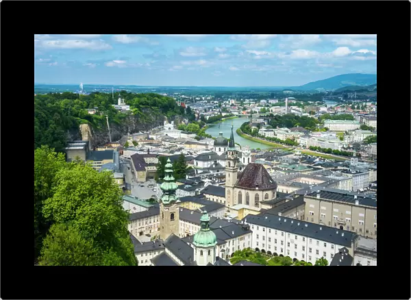 View over Salzburg, Austria, Europe