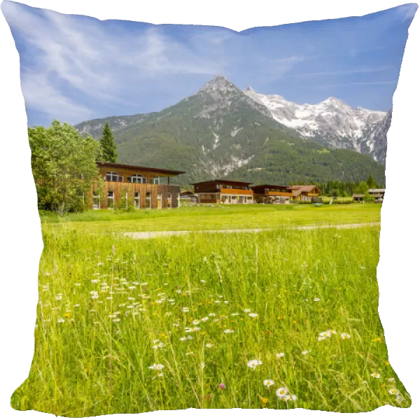 View of landscape near Ulrich am Pillersee, Austrian Alps, Tyrol, Austria, Europe