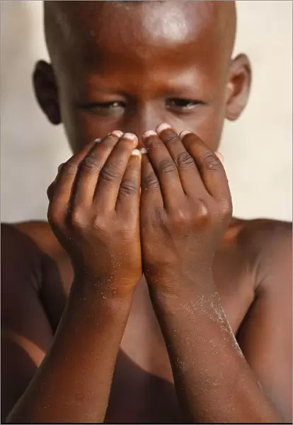 Muslim boy, Lome, Togo, West Africa, Africa