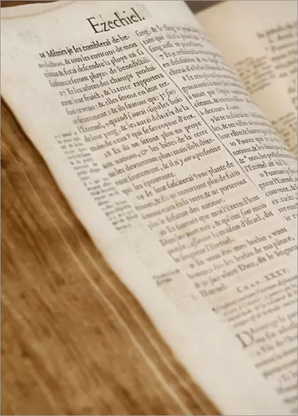Old Bible, Geneva 1678, Paris, France, Europe