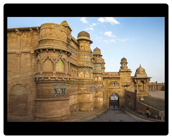 Elephant Gate (Hathiya Paur), Man Singh Palace, Gwalior Fort, Gwalior, Madhya Pradesh