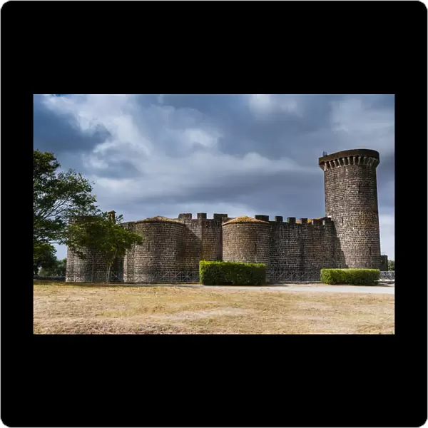 Castello della Badia (Vulci Castle), Vulci, Province of Viterbo, Lazio, Maremma, Italy