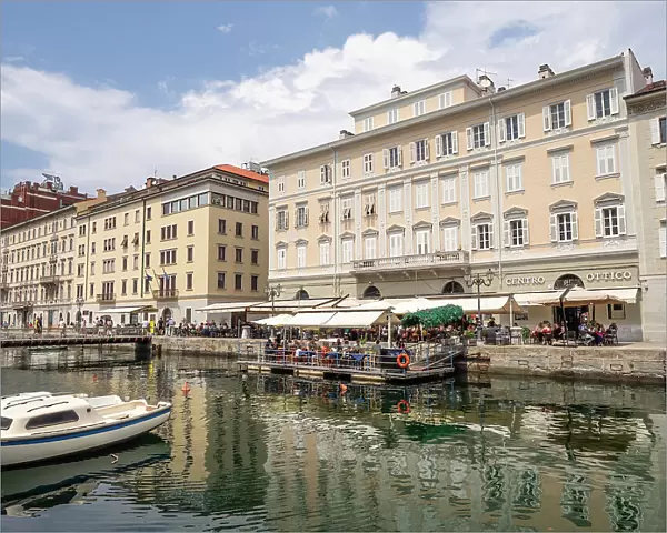 Grand Canal, Trieste, Friuli Venezia Giulia, Italy, Europe