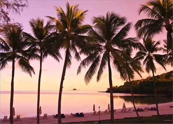 Sunrise at the Palau Pacific Resort, Republic of Palau, Pacific