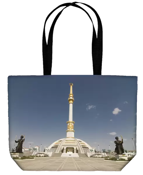 Monument of the Independence of Turkmenistan, Ashgabad, Turkmenistan, Central Asia, Asia