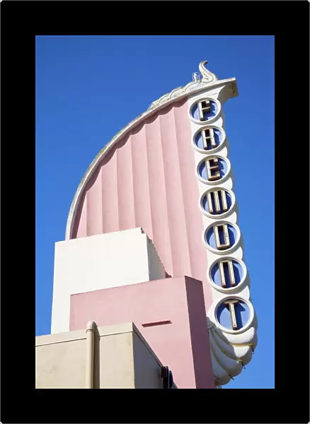 Fremont Art Deco Movie Theater, Monterey Street, San Luis Obispo, California