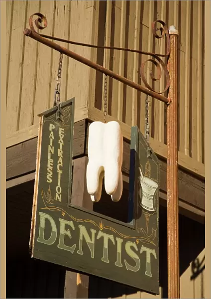Dentists office in Old Tucson Studios, Tucson, Arizona, United States of America