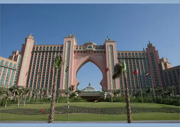 Atlantis Hotel, The Palm Jumeirah, Arabian Gulf, Dubai, United Arab Emirates, Middle East