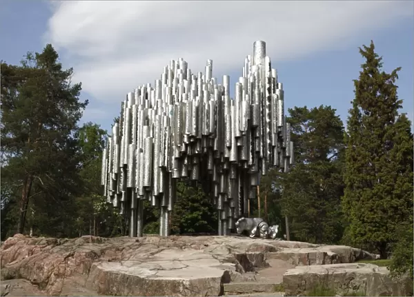 Sibelius Monument, Helsinki, Finland, Scandinavia, Europe
