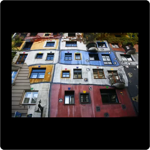 Hundertwasser House, Vienna, Austria, Europe