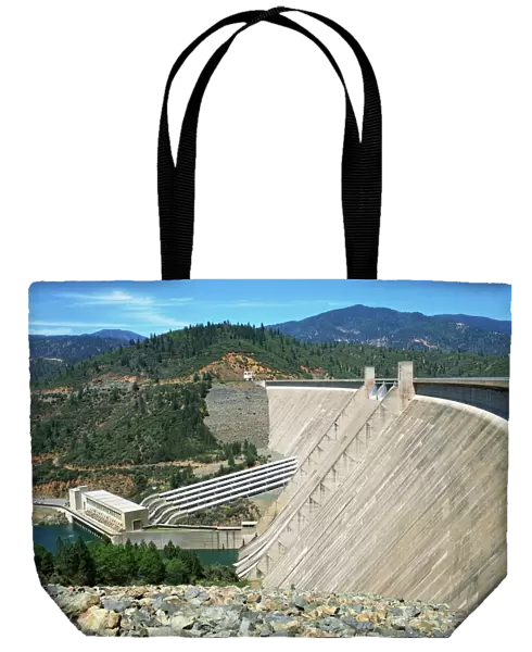 The Redding Shasta Dam in California, United States of America, North America