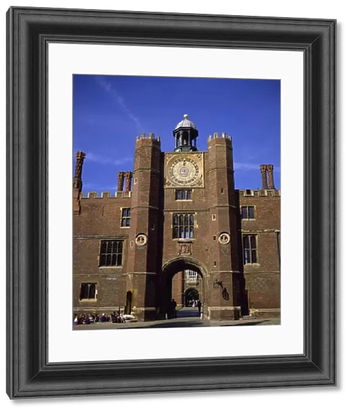 Clock Court, Hampton Court, Greater London, England, United Kingdom, Europe
