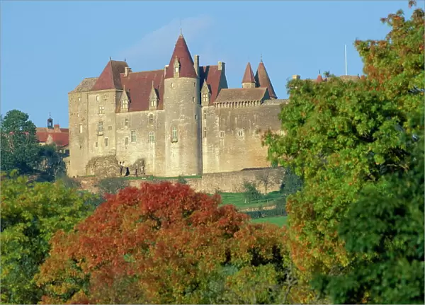 Chateauneuf, Burgundy, France, Europe