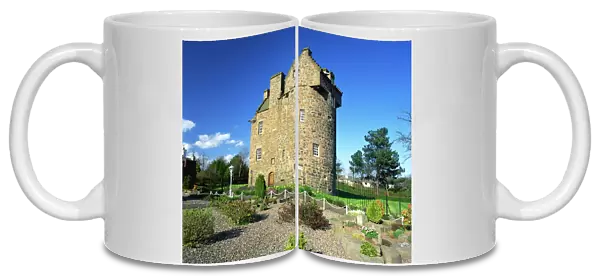 Claypotts Castle, Broughty Ferry, near Dundee, Highlands, Scotland, United Kingdom