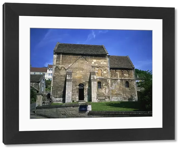 Saxon church, Bradford on Avon, Wiltshire, England, United Kingdom, Europe