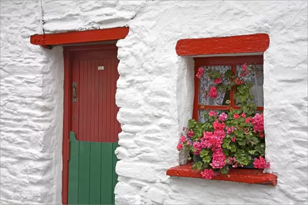 Cottage, Dingle Town, Dingle Peninsula, County Kerry, Munster, Republic of Ireland