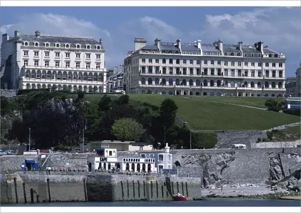 Regency houses including Lady Astors House, Plymouth Hoe, Plymouth