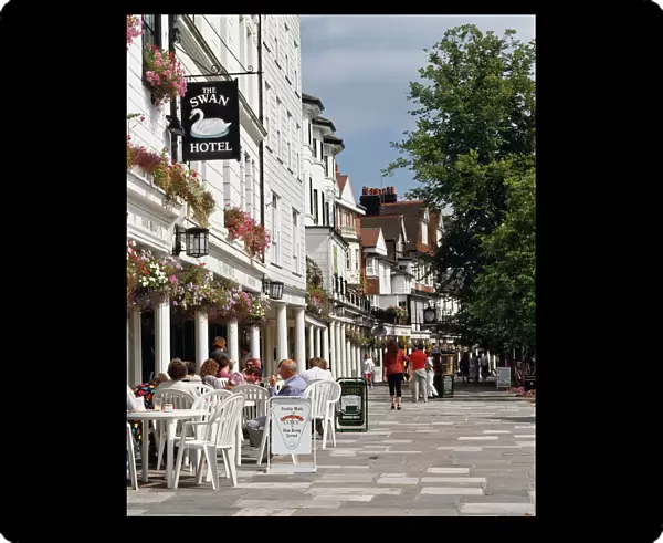 The Pantiles, a colonnade of 18th and 19th century shops and houses in Tunbridge Wells