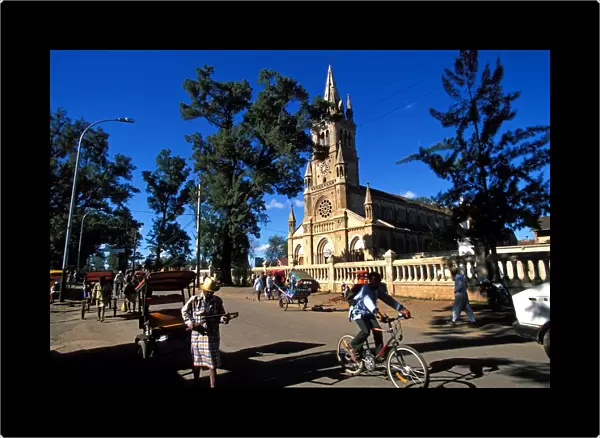 Antsirabe church, Madagascar, Africa