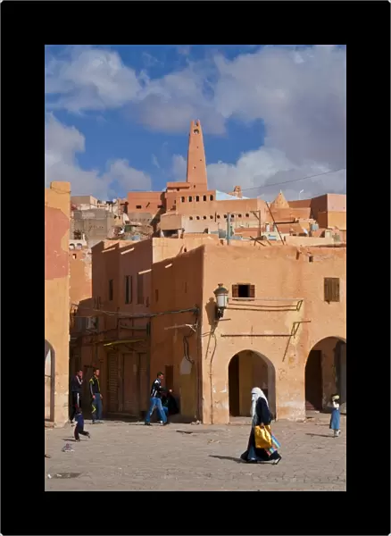 The city of Ghardaia, UNESCO World Heritage Site, M