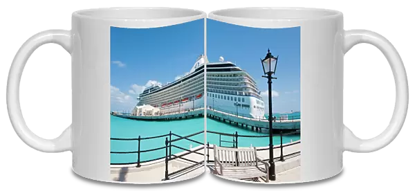 Cruise terminal in the Royal Naval Dockyard, Bermuda, Central America