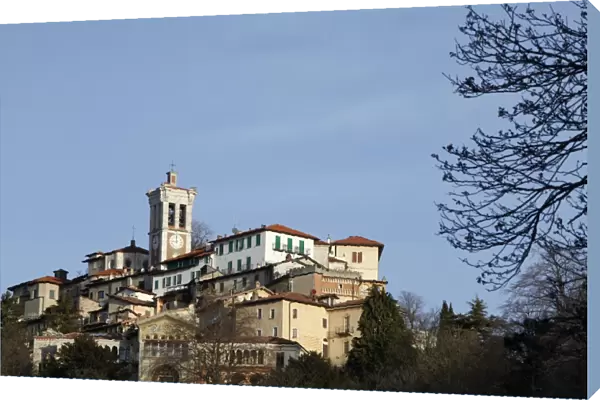 Sacromonte village, Varese, Lombardy, Italy, Europe