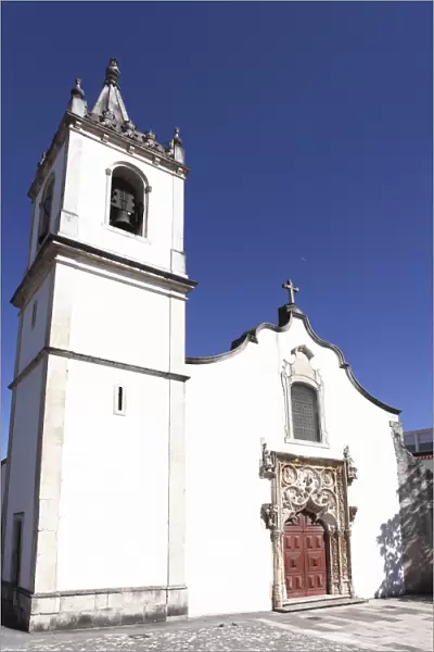 The Manueline style Igreja Matriz da Batalha (Mother Church) of Batalha