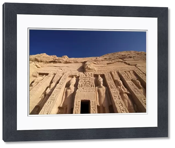 Temple of Abu Simbel, UNESCO World Heritage Site, Lake Nasser, Egypt, North Africa