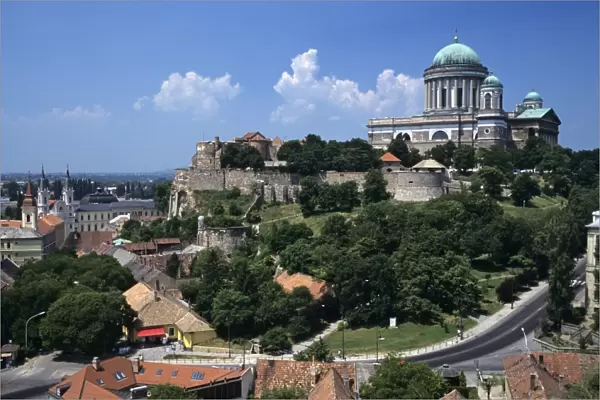 Esztergom Basilica, Esztergom, Komarom-Esztergom, Hungary, Europe