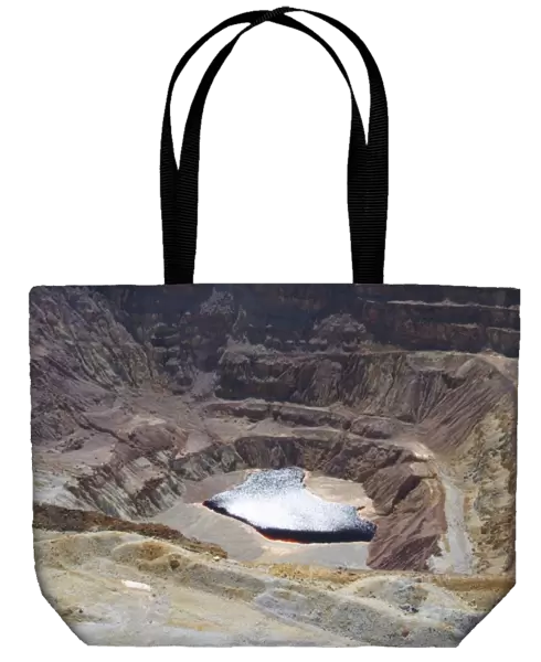 The Lavender open pit copper mine in Bisbee, Arizona, United States of America, North America