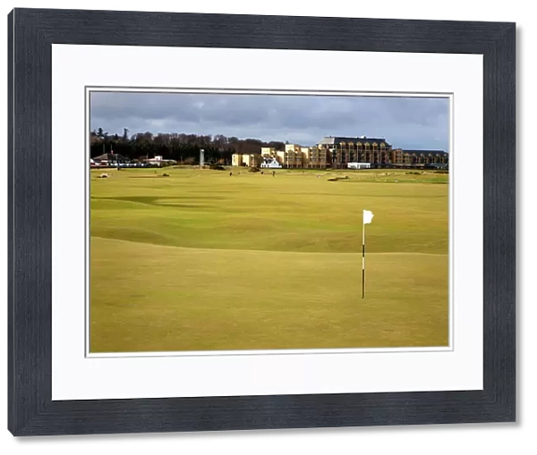 Eighteenth Green at The Old Course, St. Andrews, Fife, Scotland, United Kingdom, Europe