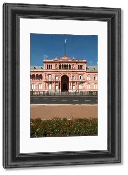 Casa Rosada (The Pink House), office and executive mansion of the president, Buenos Aires, Argentina, South America