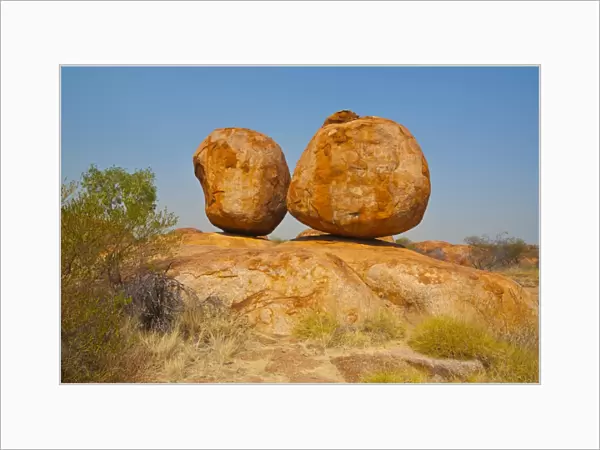 Granite boulders in the Devils Marbles Conservation Reserve, Northern Territory, Australia, Pacific