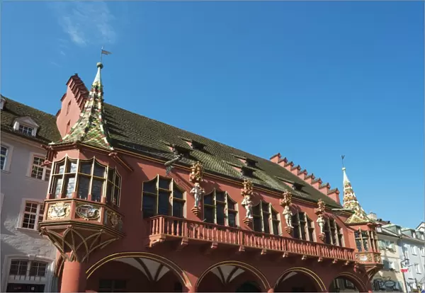 Kaufhaus in Munsterplatz, Freiburg, Baden-Wurttemberg, Germany, Europe