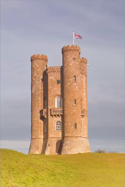 The Broadway Tower on the edge of the Cotswolds, Worcestershire, England, United Kingdom, Europe