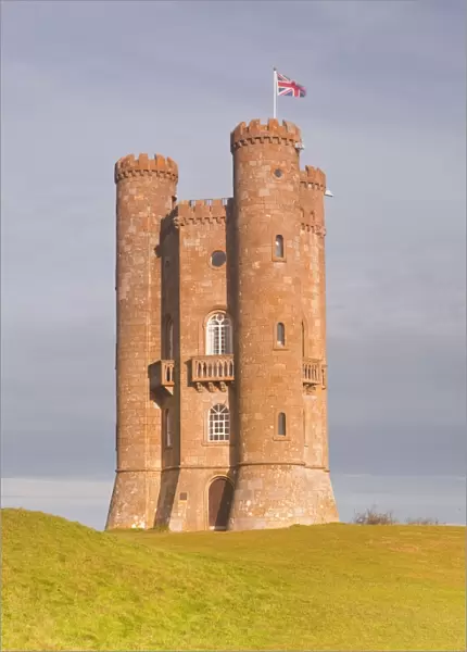 The Broadway Tower on the edge of the Cotswolds, Worcestershire, England, United Kingdom, Europe
