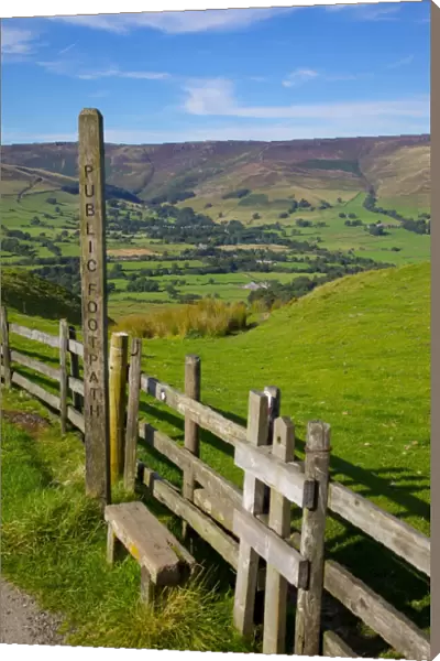 Vale of Edale, Peak District National Park, Derbyshire, England, United Kingdom, Europe