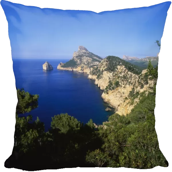 Sea and Cliffs by Cap de Formentor, Mallorca, Spain