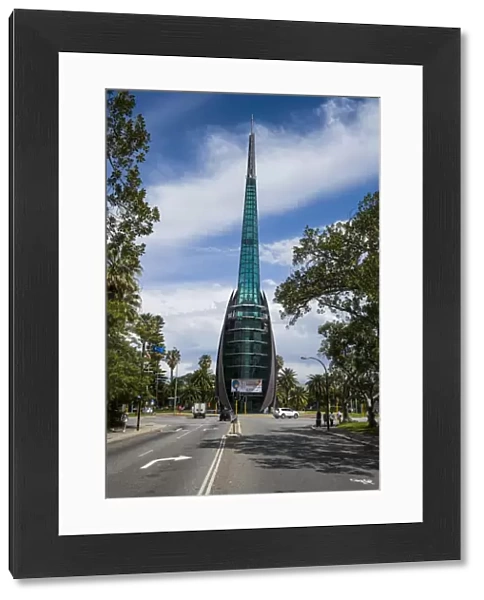 Modern bell tower in Perth, Western Australia, Australia, Pacific