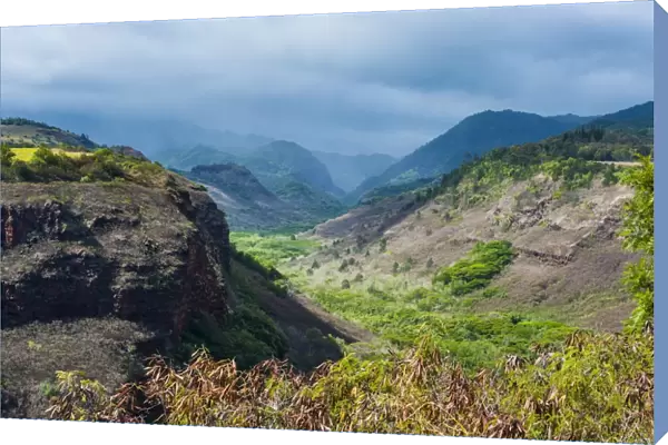 Hanapepe Valley lookout, Kauai, Hawaii, United States of America, Pacific
