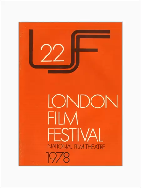 London Film Festival Poster - 1978