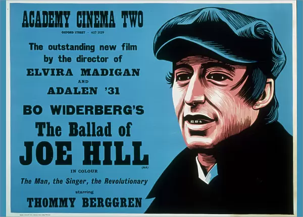 Academy Poster for Bo Widerbergs The Ballad of Joe Hill (1971)