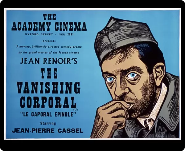 Academy Poster for Jean Renoirs The Vanishing Corporal (1962)