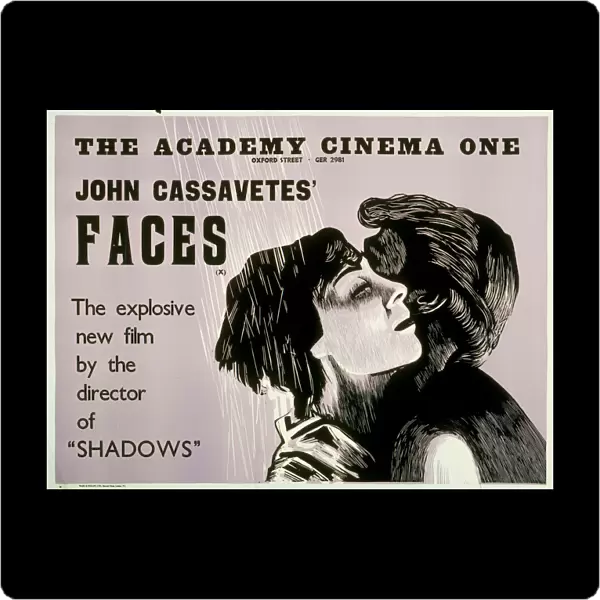 Academy Poster for John Cassavetes Faces (1968)