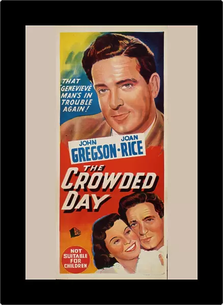 Poster for John Guillermins The Crowded Day (1954)